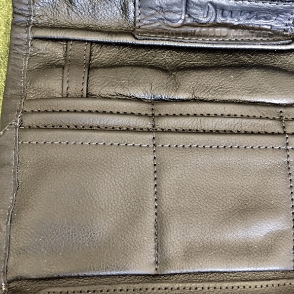 Julia Duseu Black Leather Clutch - Picture 8 of 8